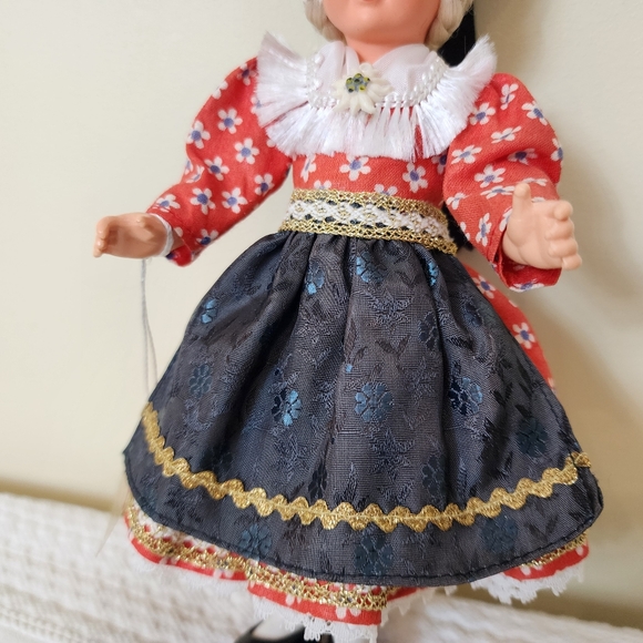 Vintage Original Schmider Trachten German Doll Franzi Salzburg Traditional Dress - Picture 4 of 9